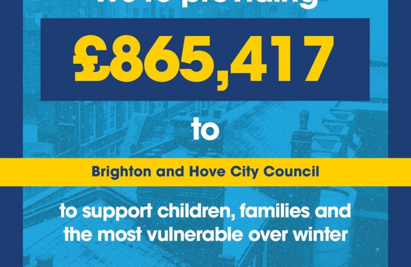 Government support for the vulnerable this winter