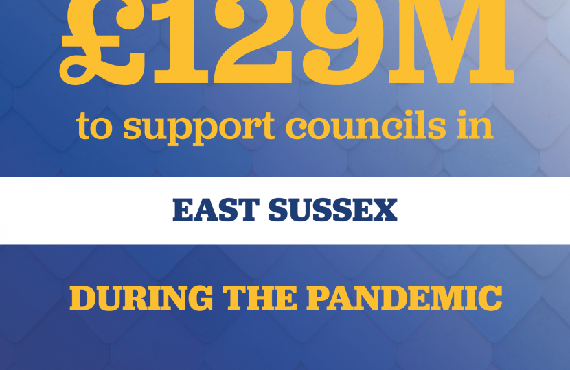 £129 million to support East Sussex Councils