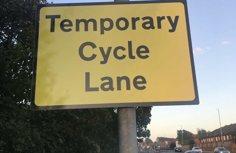 Old Shoreham Road cycle Lane